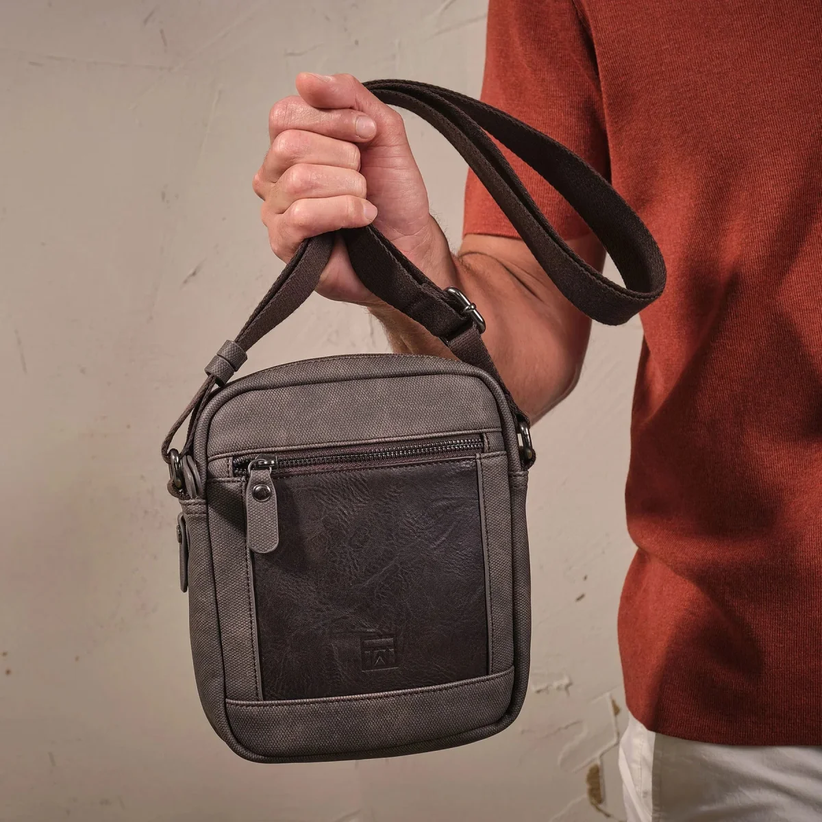 BOLSO BANDOLERA CANVAS. 17X22 CM - Imagen 8