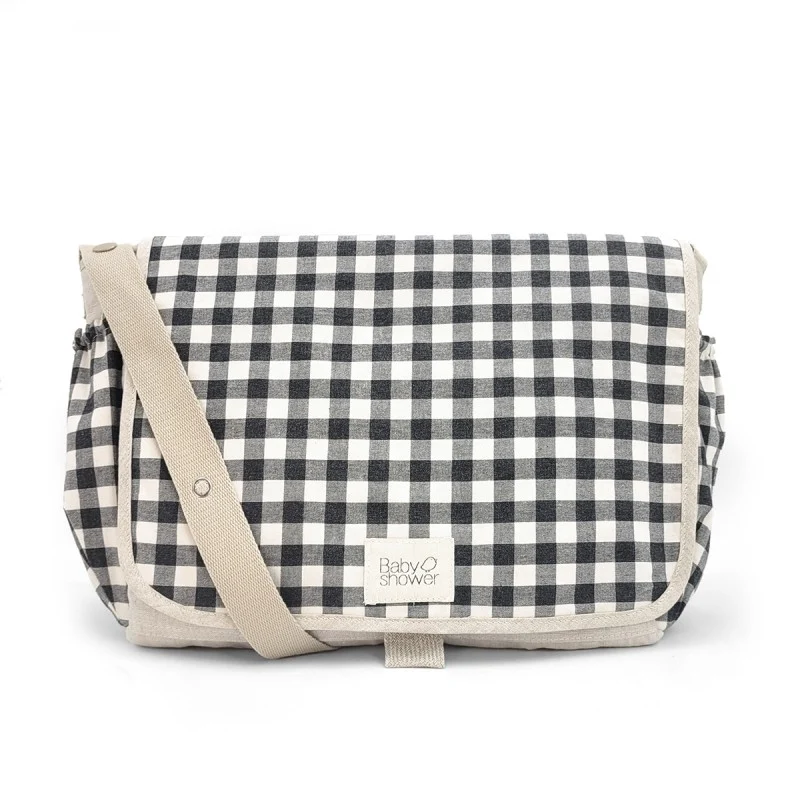 Bolso carrito panier Vichy Damier - Imagen 2