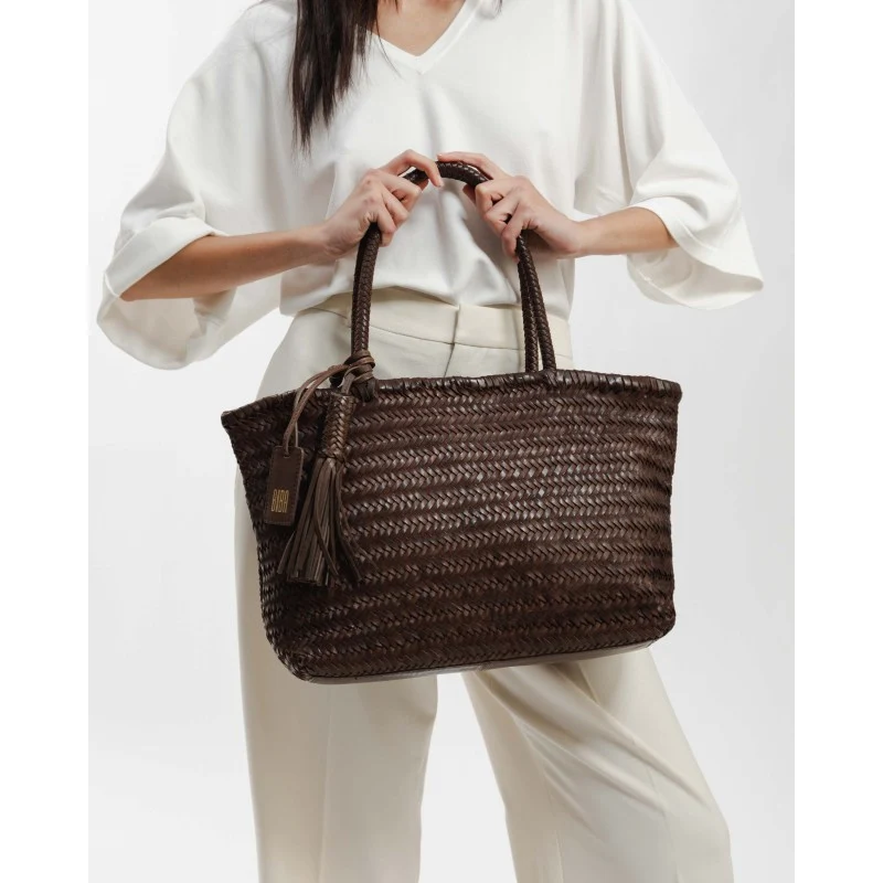 Bolso de hombro BIBA PERKINS en Piel - Imagen 7