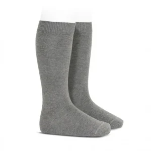 Calcetines altos Gris Claro