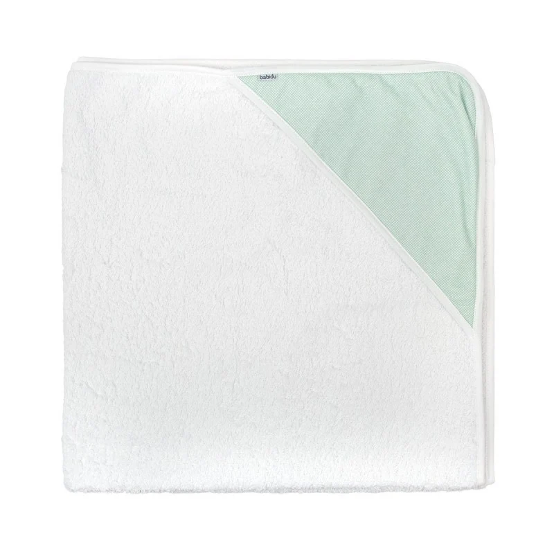 Capa Baño con detalle Vichy Verde Claro
