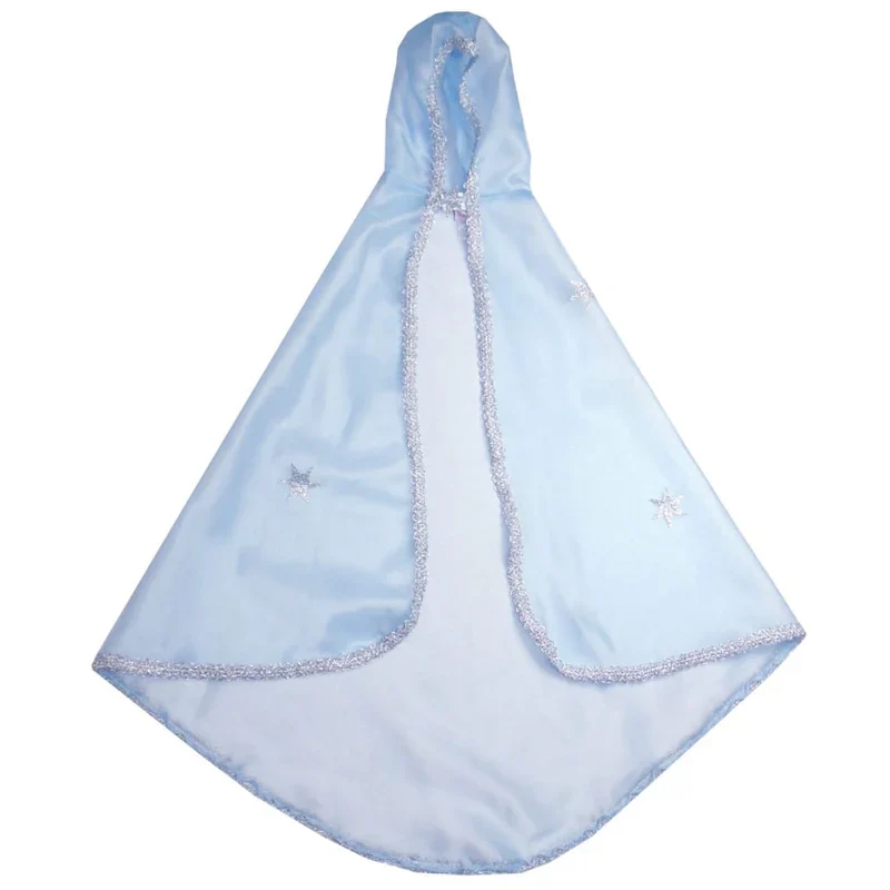 Capa Reina de Organza Azul - Imagen 3