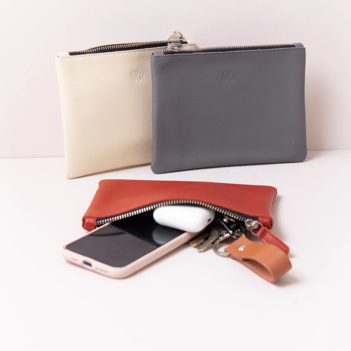 Cartera de cuero caldera - Imagen 4