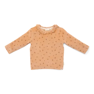 Camiseta Flores Almendra