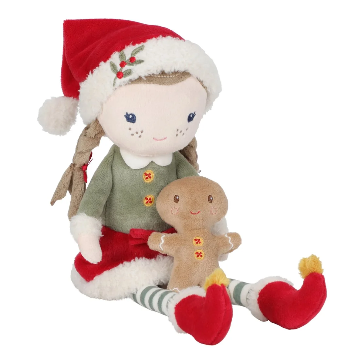 Rosa muñeca Navidad - Imagen 2