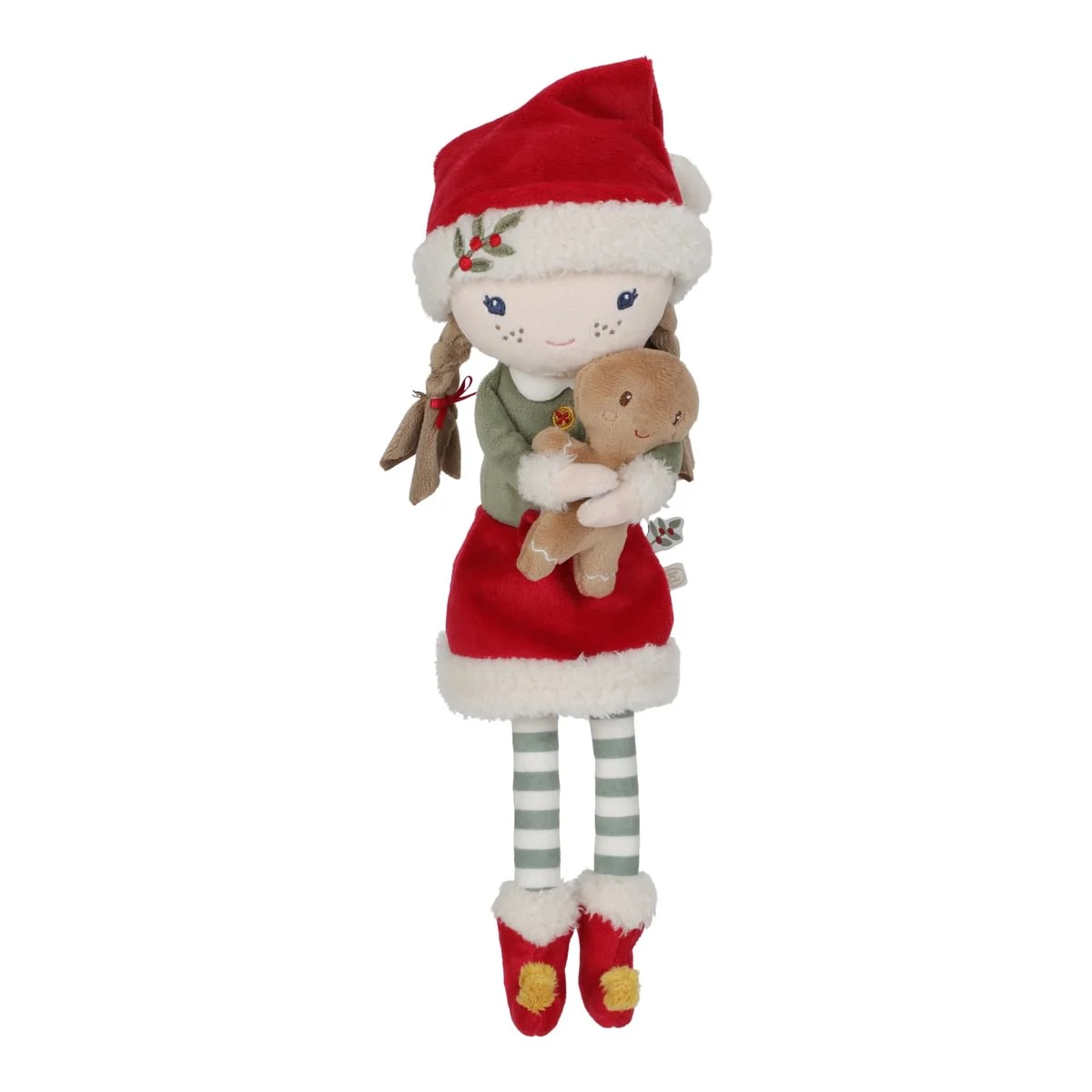Rosa muñeca Navidad - Imagen 3