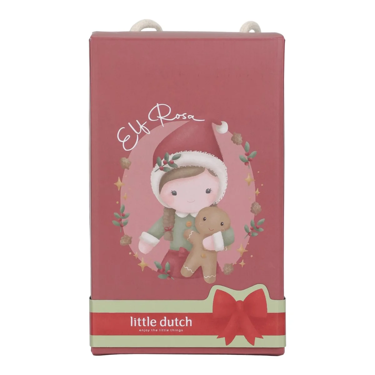 Rosa muñeca Navidad - Imagen 5
