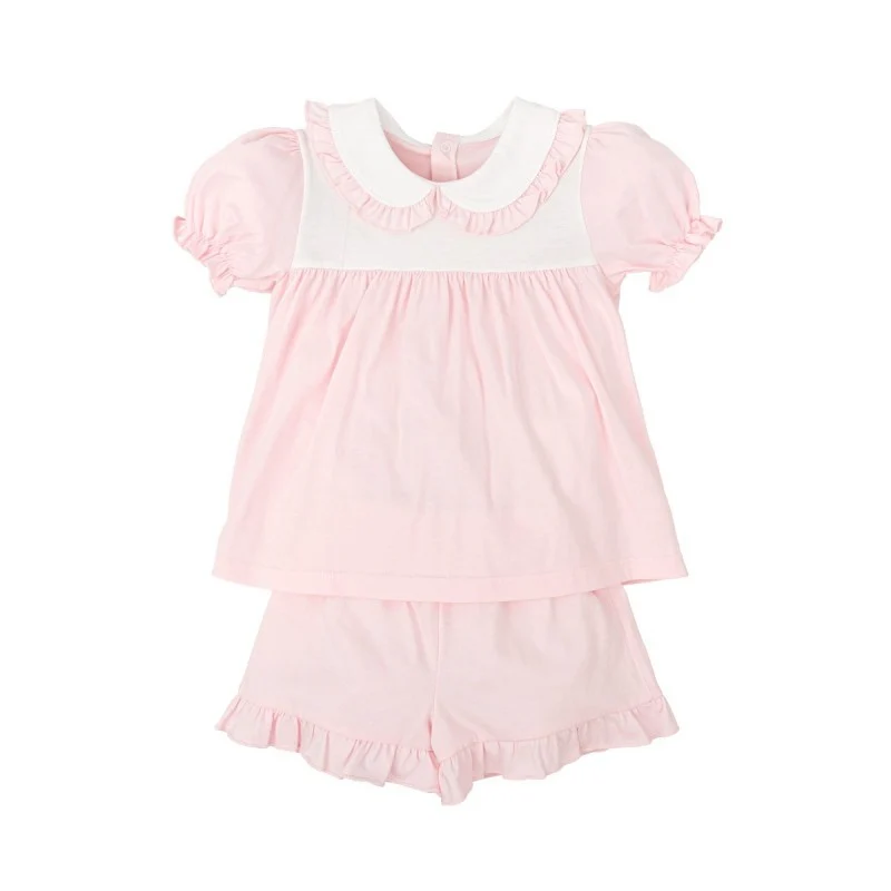 Conjunto Niña- Camiseta y Pantalón Corto