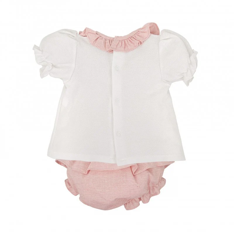 Conjunto Ranita con Cuello Rosa - Imagen 3