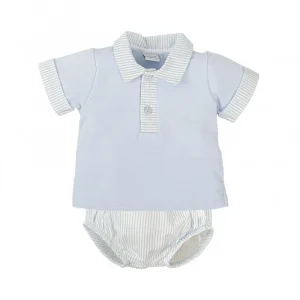 Conjunto Ranita Azul Claro