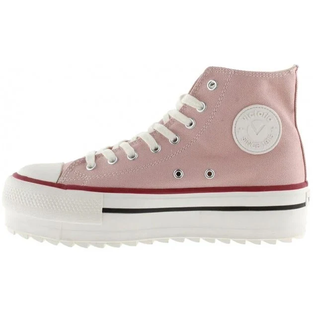 Zapatillas doble lona Rosa - Imagen 4