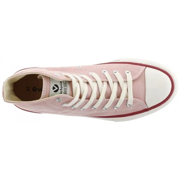Zapatillas doble lona Rosa - Imagen 6