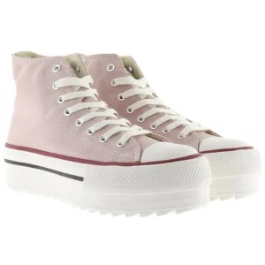 Zapatillas doble lona Rosa