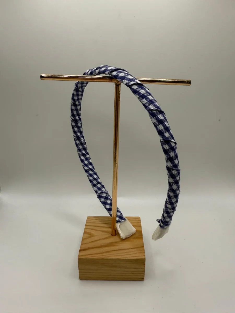 Diadema Vichy Miny Azul Marino
