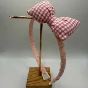 Diadema Plumeti Bow Rosa