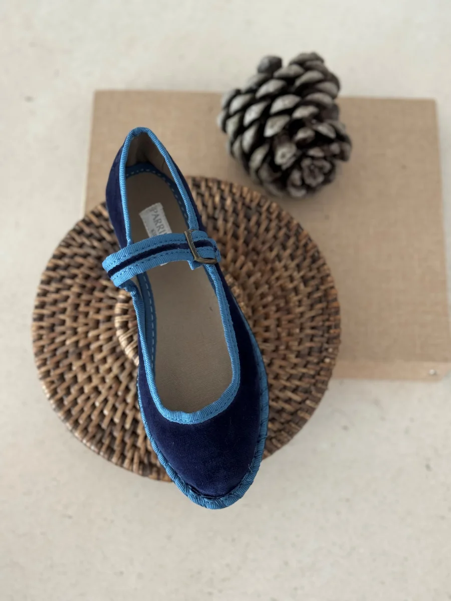 Merceditas Venecianas Lourdes - Azul Marino