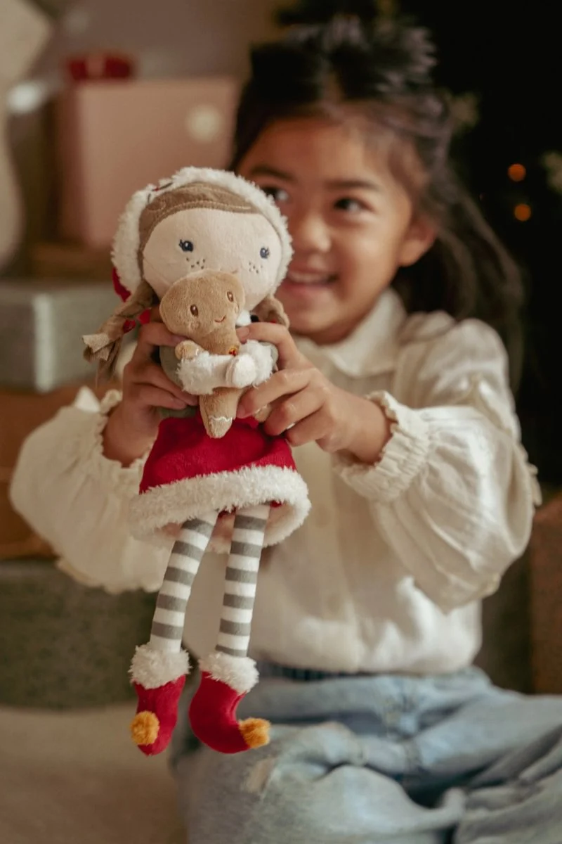 Rosa muñeca Navidad - Imagen 6