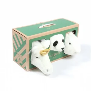 Set 3 cabezas animales Lovely