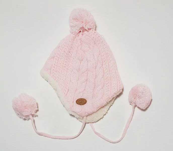 Gorro orejeras rosa - Imagen 2