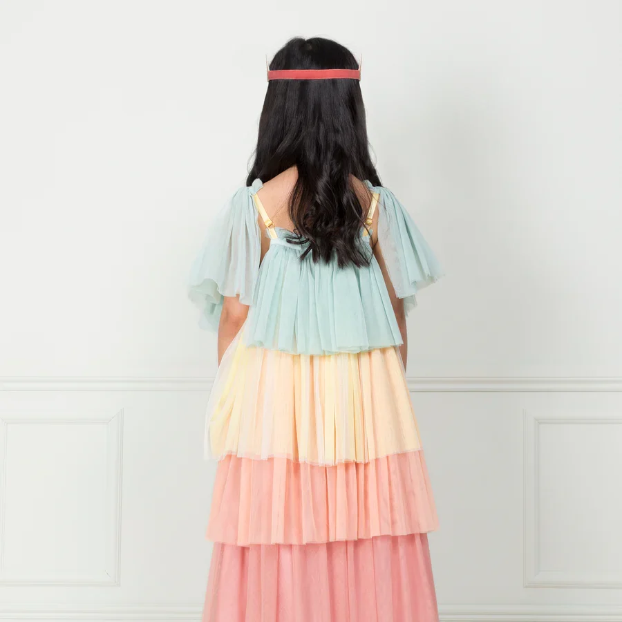 Disfraz Rainbow Ruffle Princess - Imagen 4