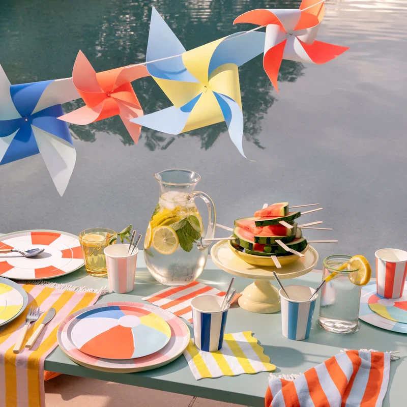 Platos de Colores Beach Ball - Imagen 4