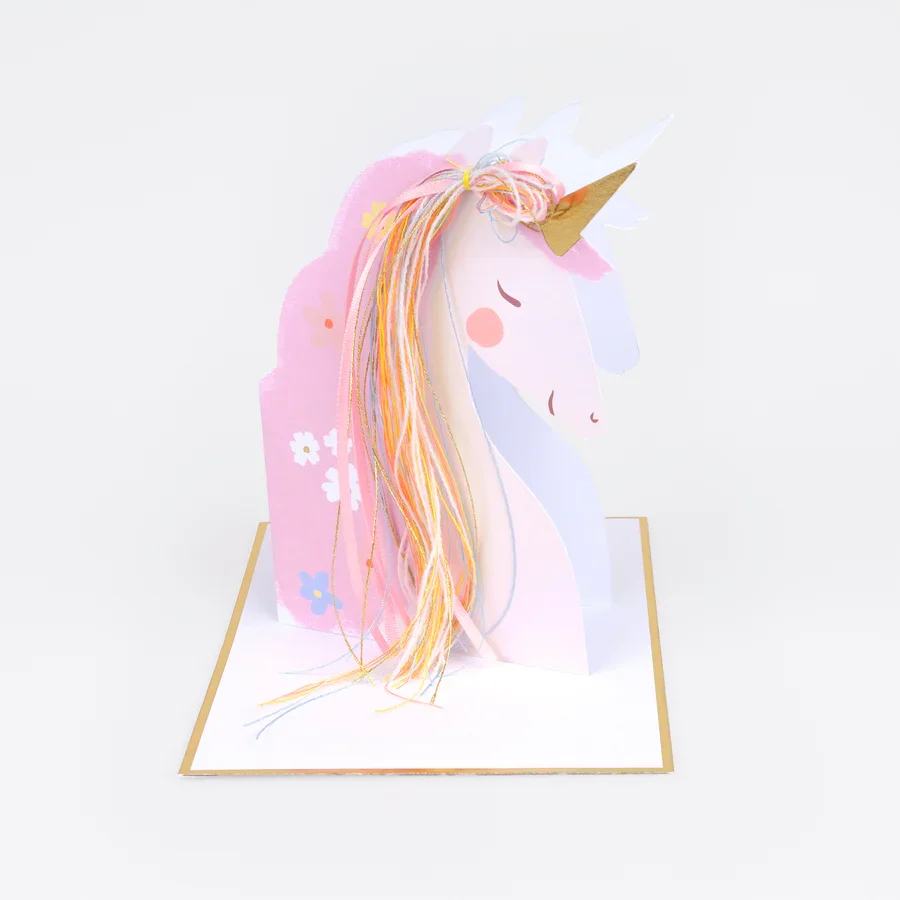 Tarjeta Popup Unicornio - Imagen 2