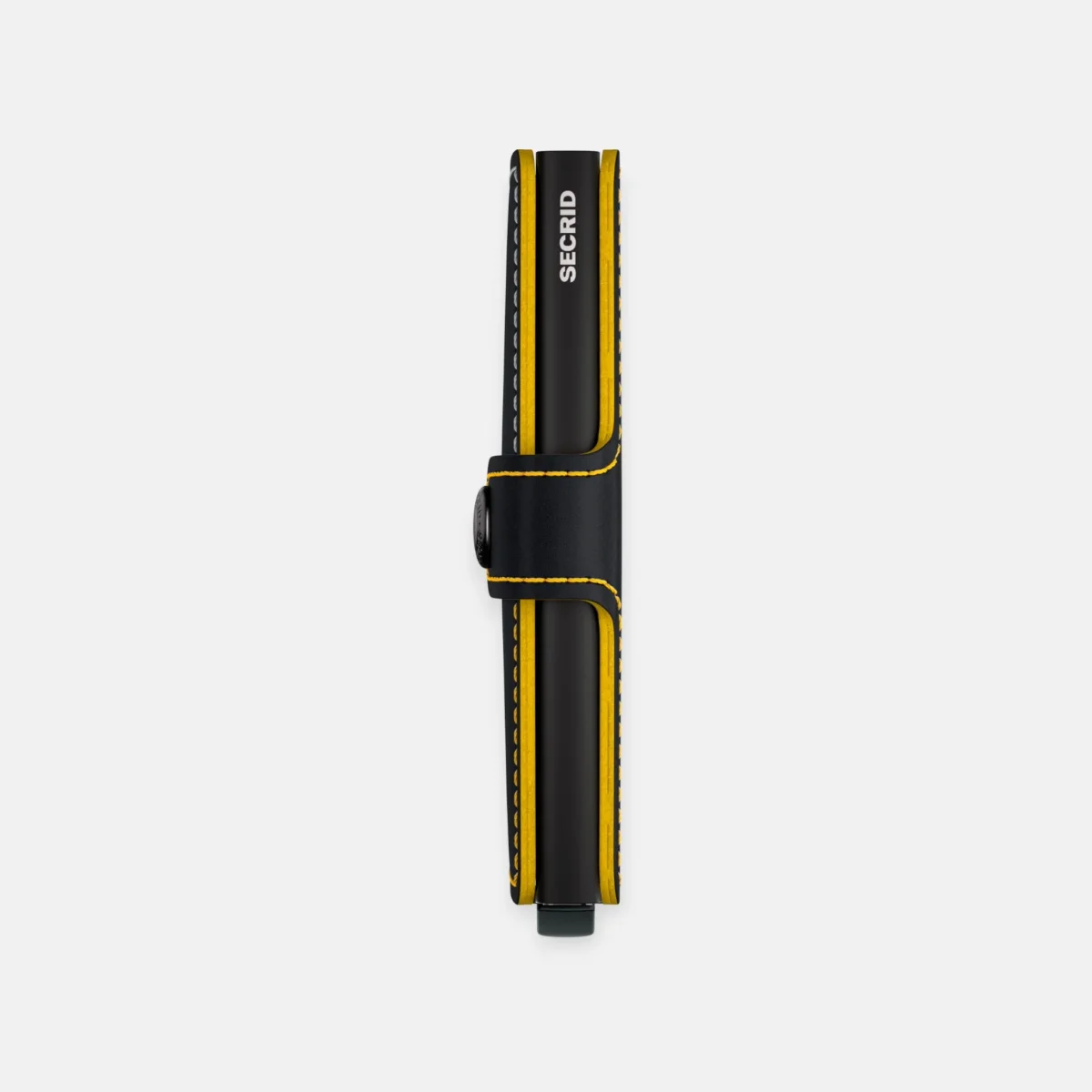 MINIWALLET SECRID MATTE BLACK & OCHRE - Imagen 6