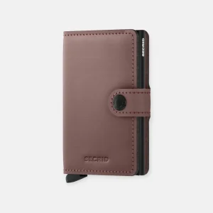 MINIWALLET SECRID MATTE ROSE
