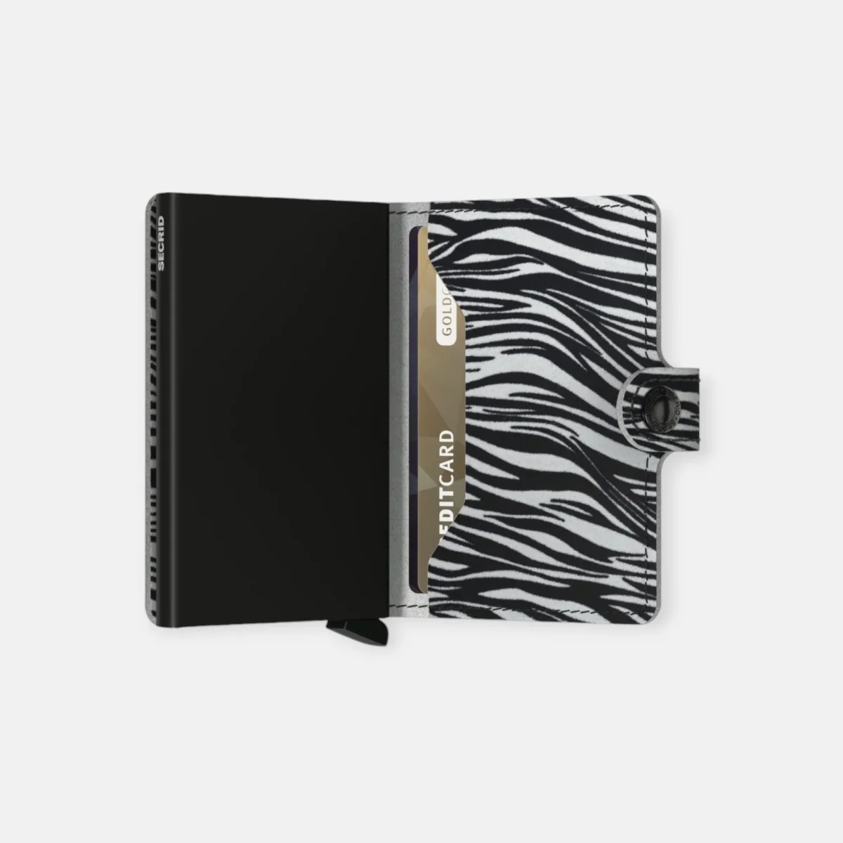 MINIWALLET SECRID ZEBRA LIGHT GREY - Imagen 5