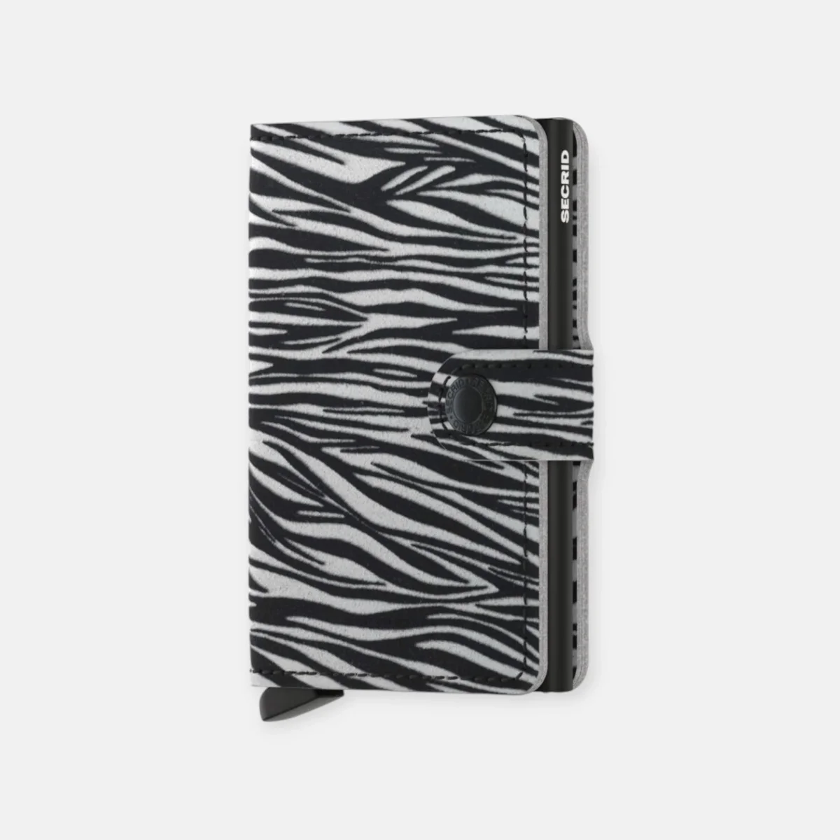 MINIWALLET SECRID ZEBRA LIGHT GREY - Imagen 2