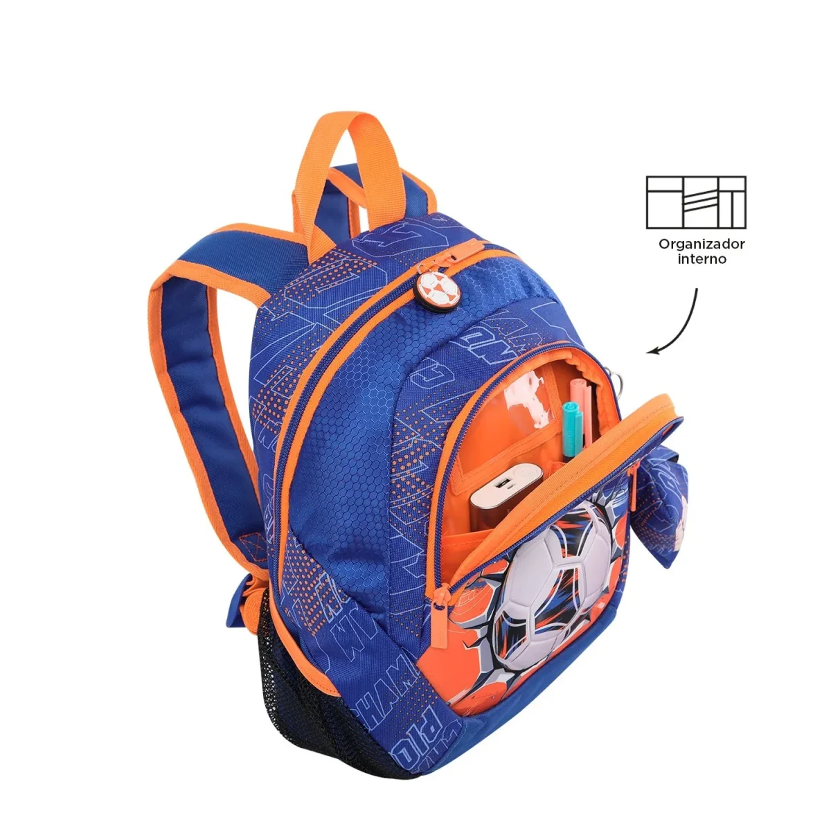 Mochila Infantil Totto Soccer Win S - 32 cm - Imagen 5
