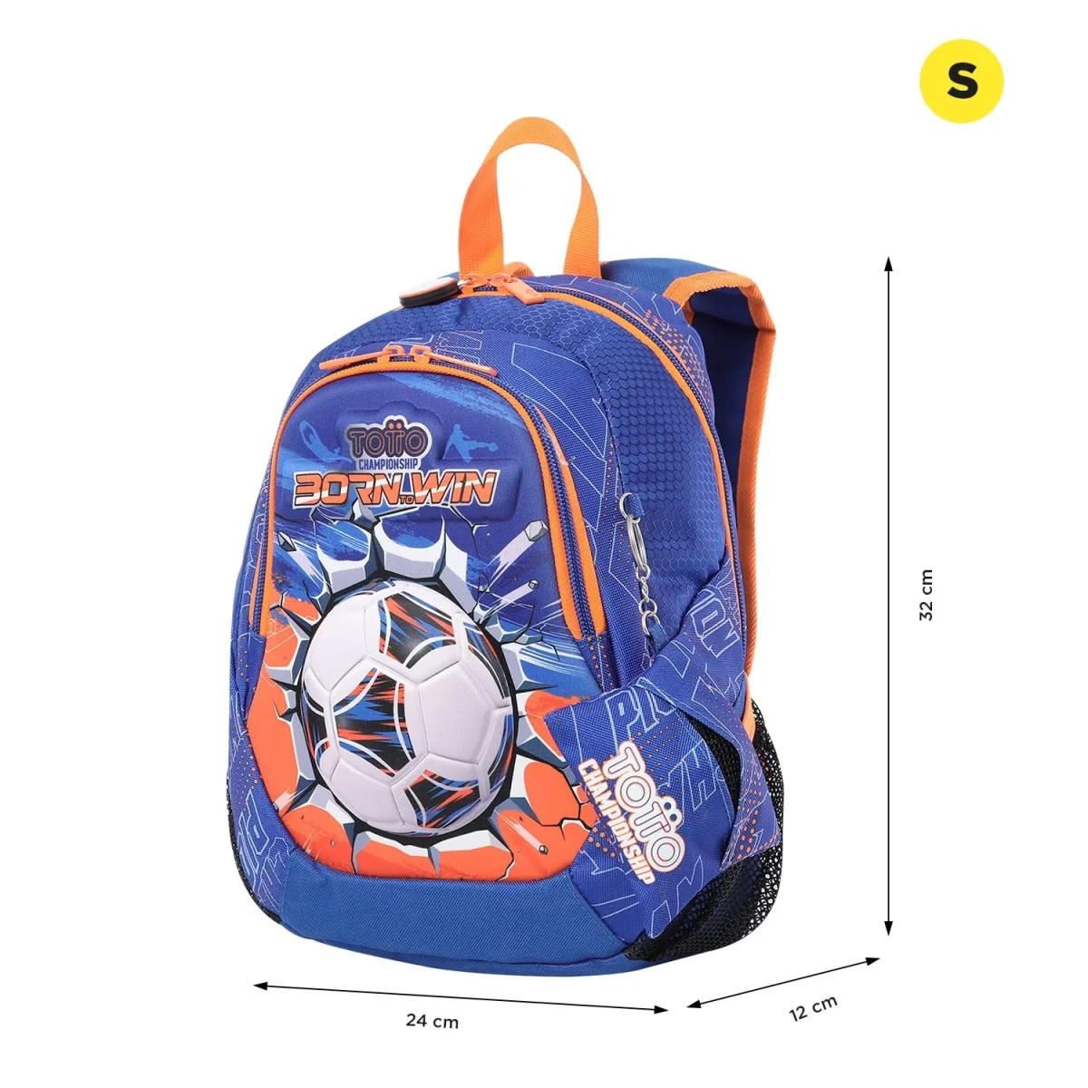 Mochila Infantil Totto Soccer Win S - 32 cm - Imagen 3