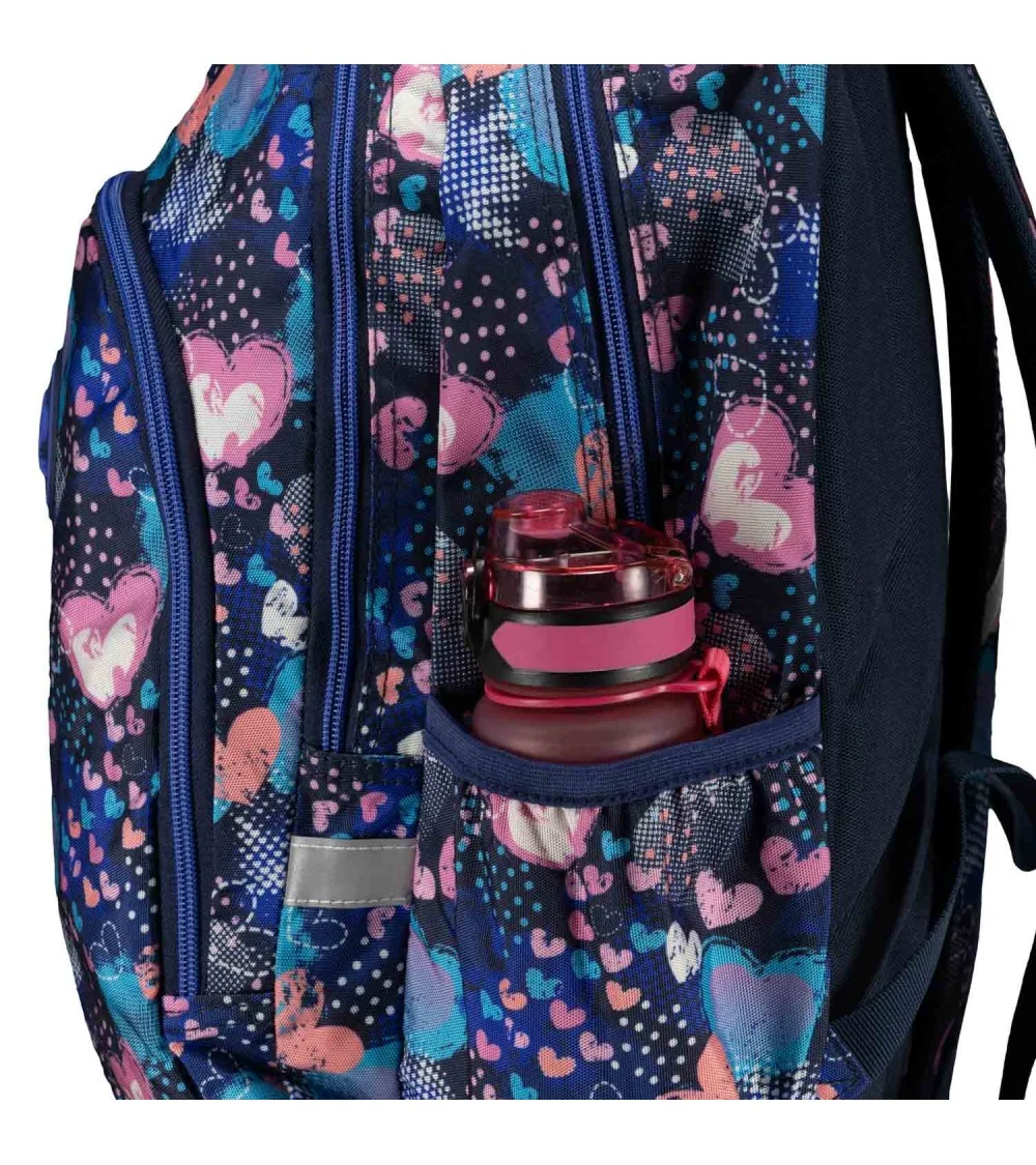 Mochila CoolPack Prime Stamp Heart - 41cm - Imagen 5