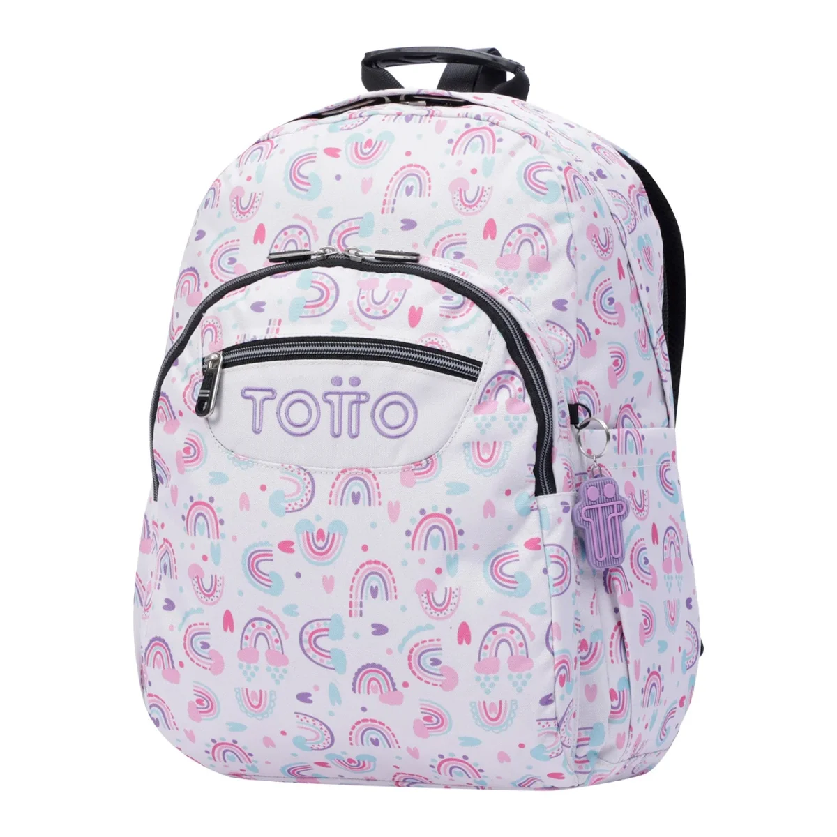 Mochila Totto Acuareles Arcoiris - 44cm - Imagen 6