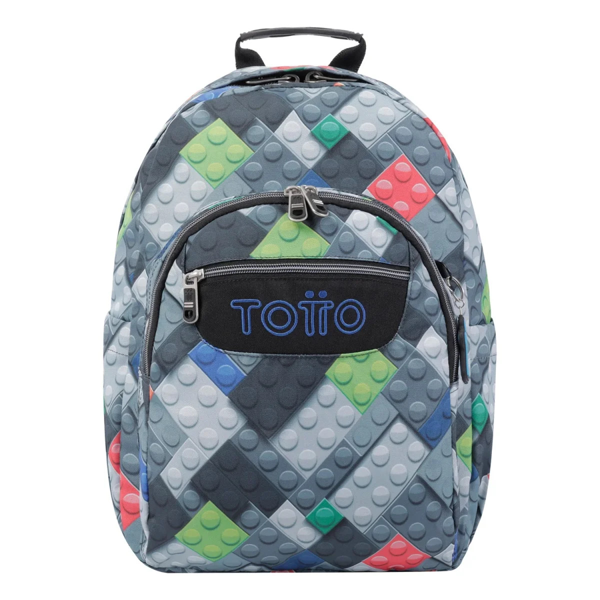 Mochila Totto Acuareles Bloques - 44cm - Imagen 2