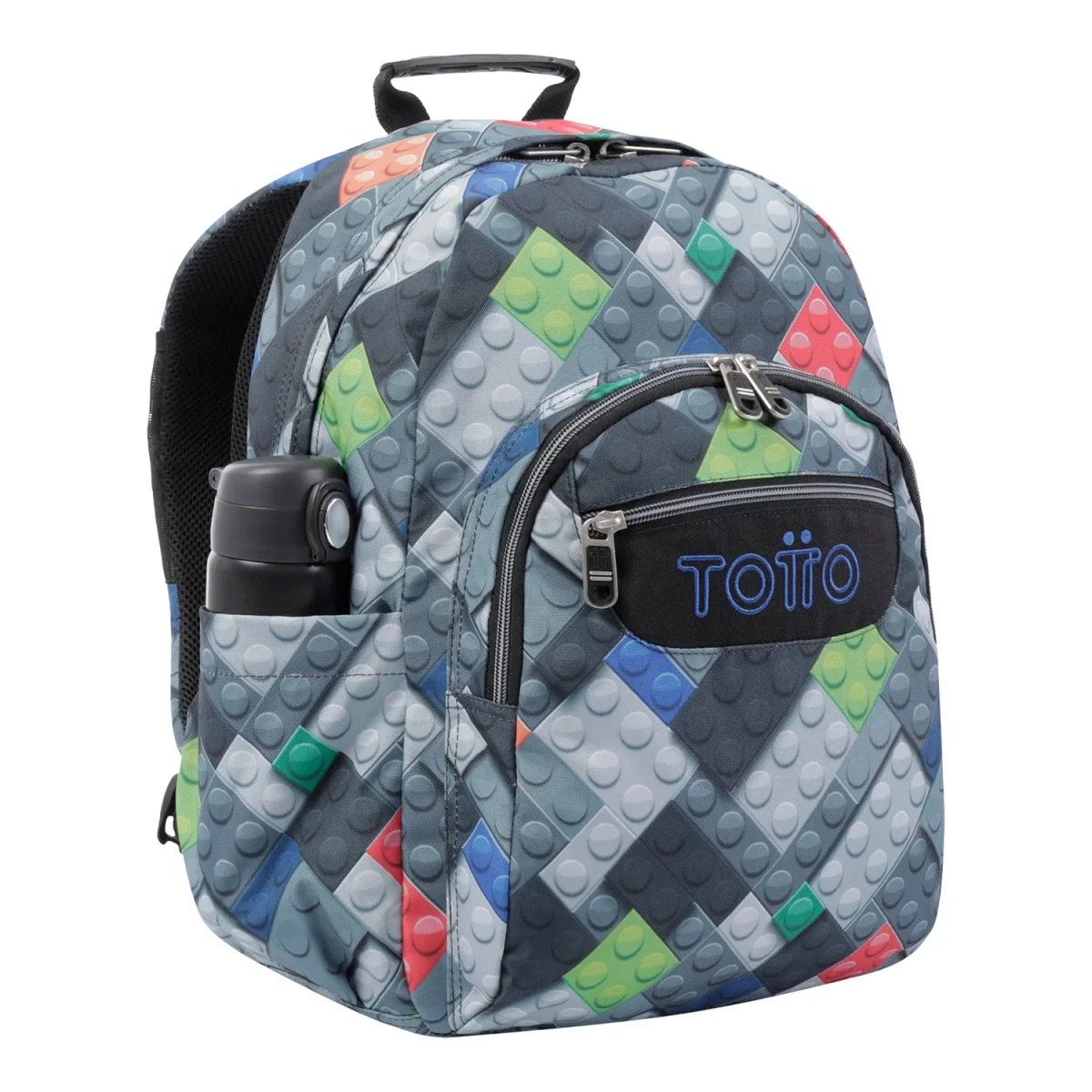 Mochila Totto Acuareles Bloques - 44cm - Imagen 3