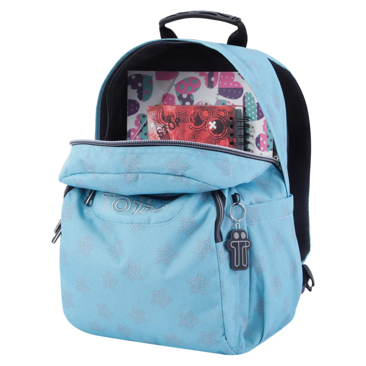 Mochila Totto Acuareles Estrellas - 44cm - Imagen 7
