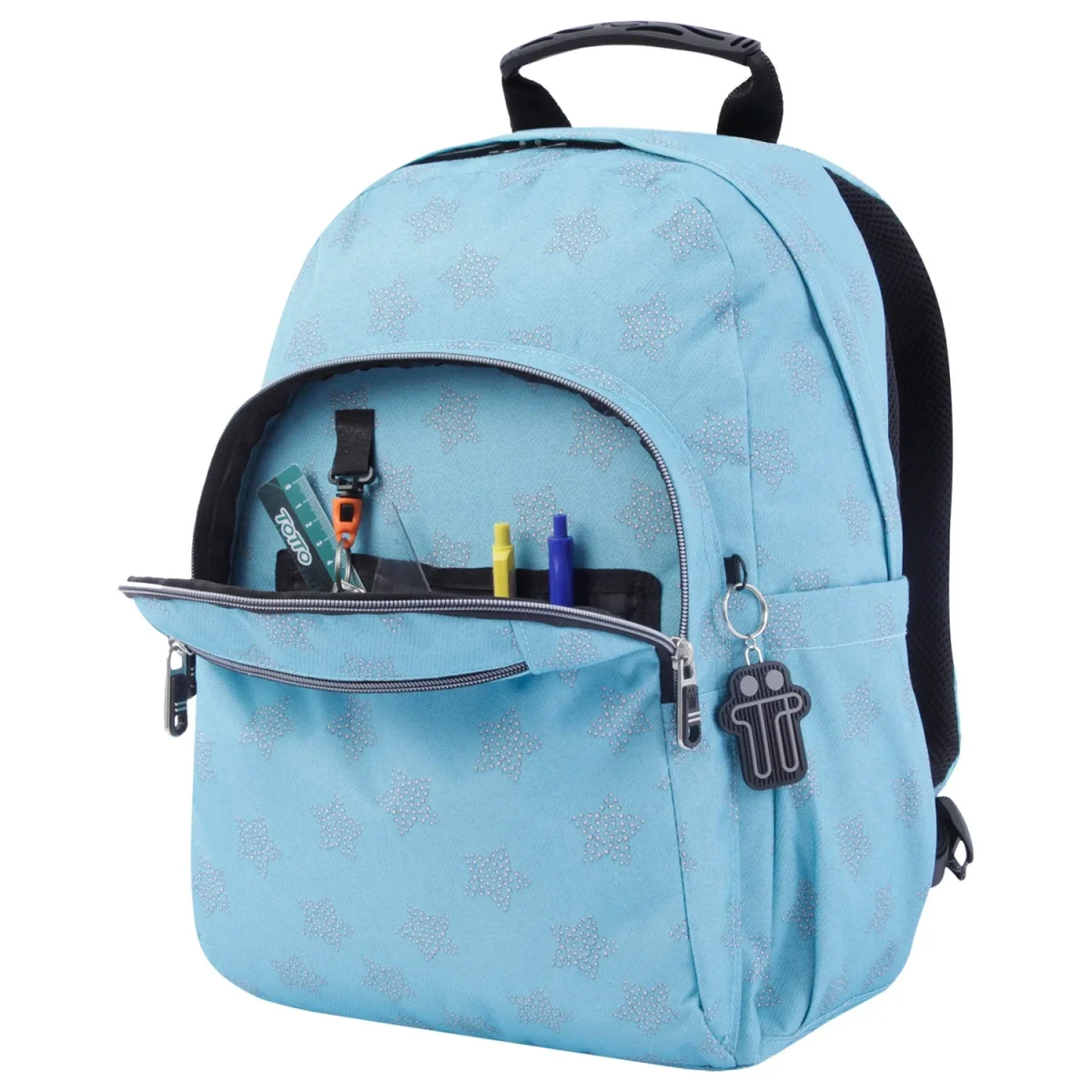 Mochila Totto Acuareles Estrellas - 44cm - Imagen 6