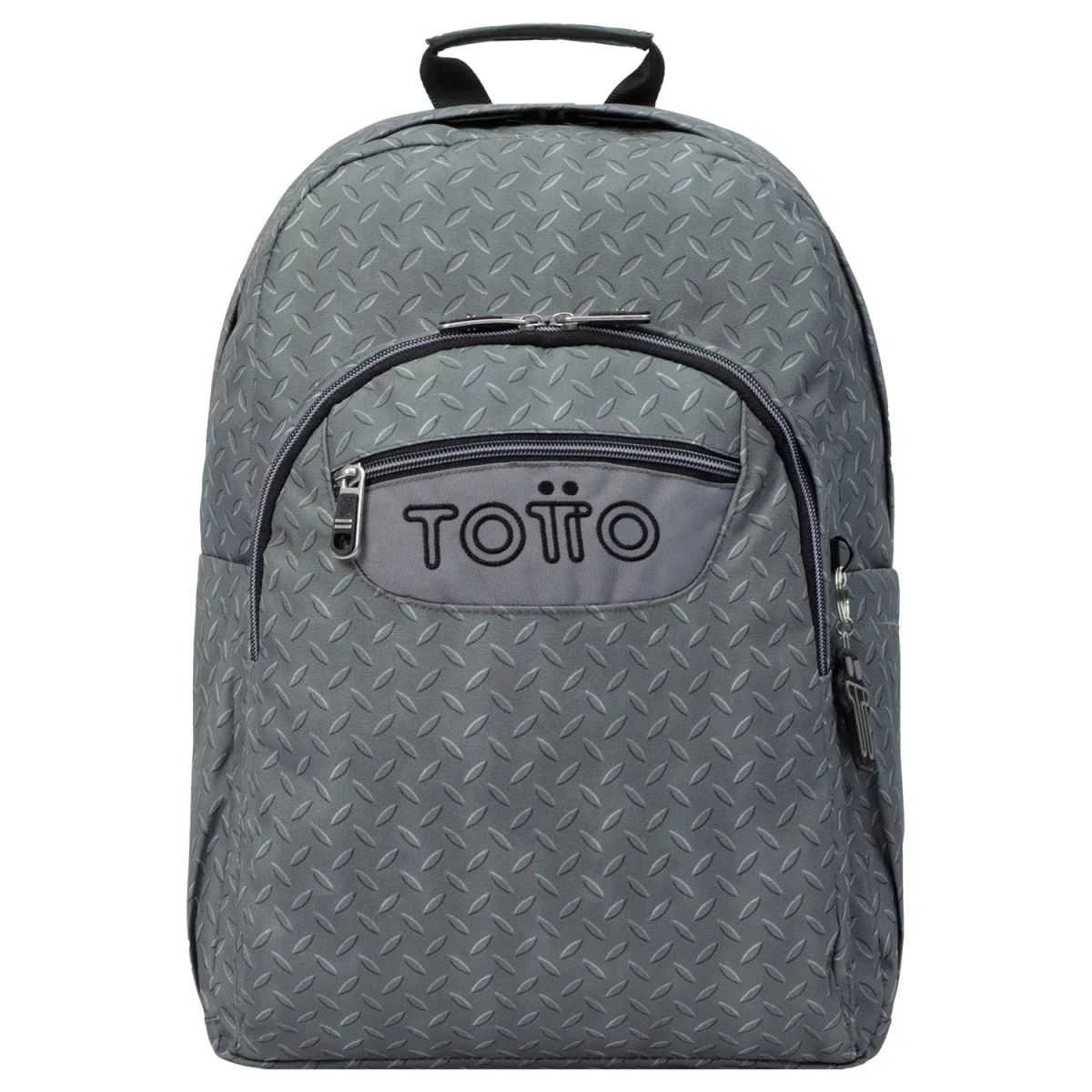 Mochila Totto Acuareles Gris Metálico - 44cm - Imagen 2