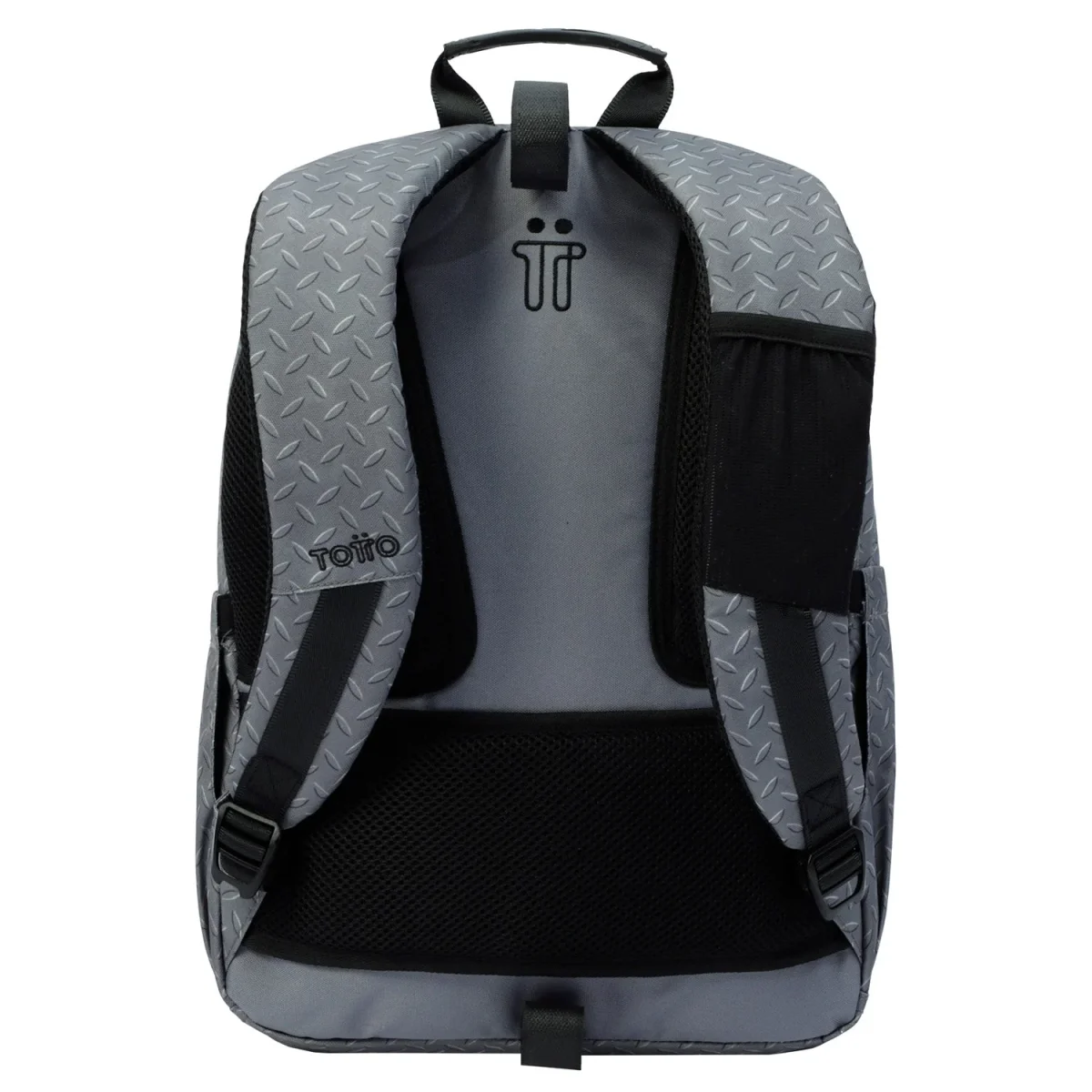 Mochila Totto Acuareles Gris Metálico - 44cm - Imagen 7