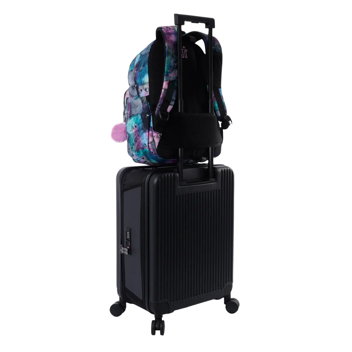Mochila Totto Acuareles Kitten - 44cm - Imagen 7