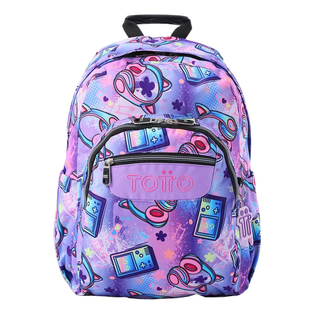 Mochila Totto Acuareles Meowsical - 44cm - Imagen 2