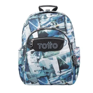Mochila Totto Acuareles Postales - 44cm