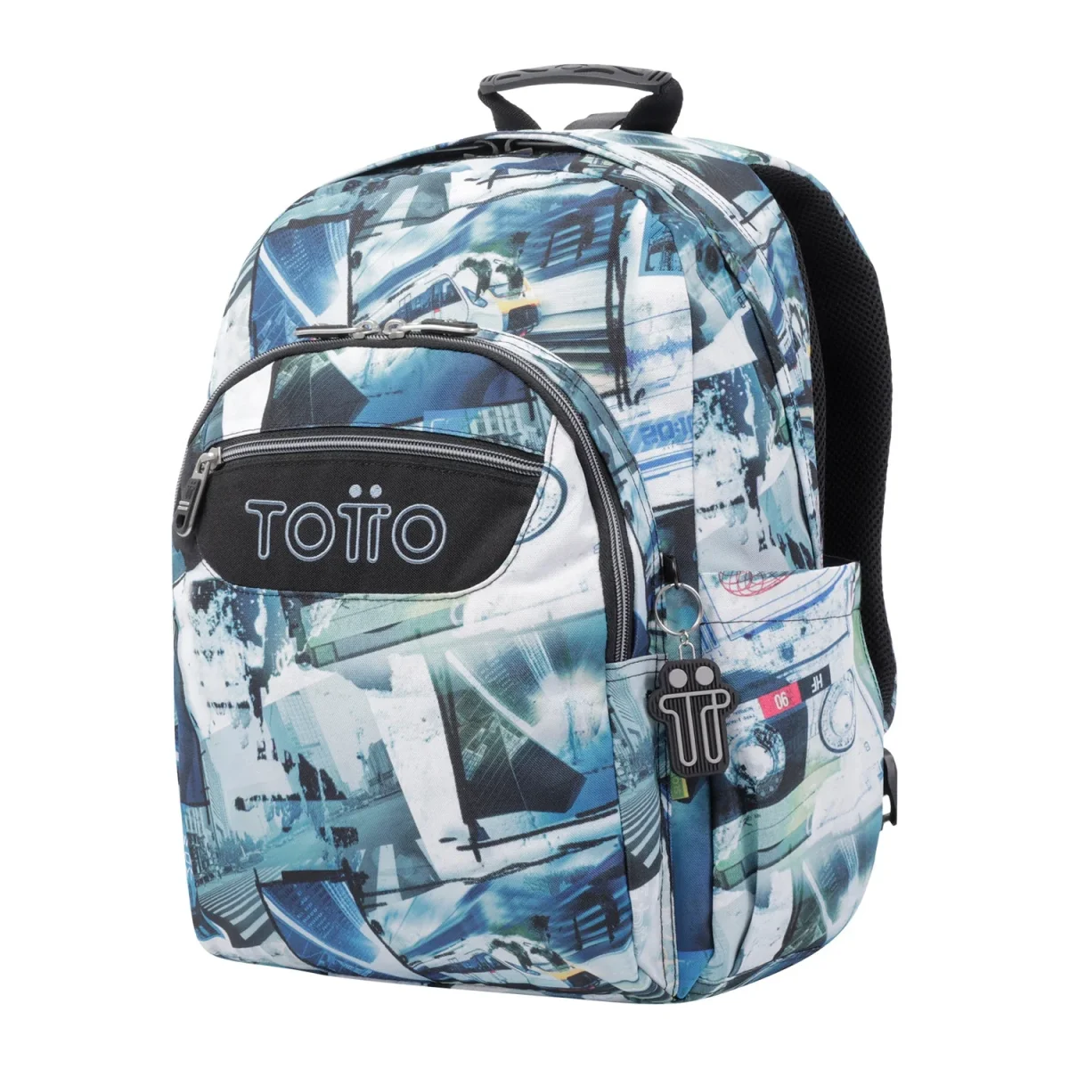 Mochila Totto Acuareles Postales - 44cm - Imagen 3