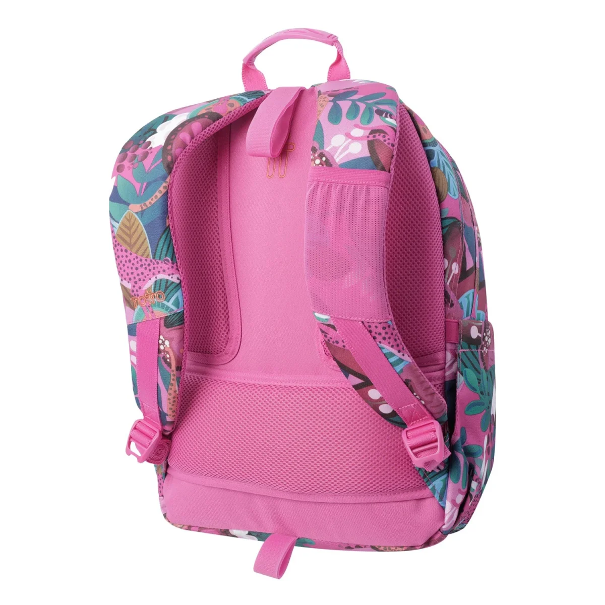 Mochila Totto Acuareles Tropical Jaguar - 44cm - Imagen 6