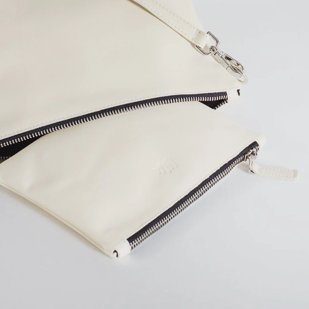 Cartera de cuero cruda - Imagen 6