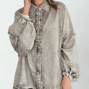 Chaqueta Teñida Delgada, color Beige