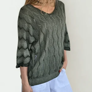 Sweater Italiano Teñido, color Verde