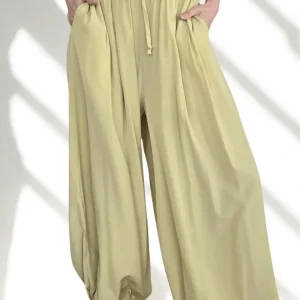 Pantalón Bombacho, color Pistacho