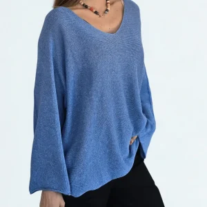 Sweater Italiano de Hilo, color Jacinto